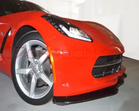 C7 Carbon Front Splitter Fiberglass Chevrolet Corvette GTX C7 2014