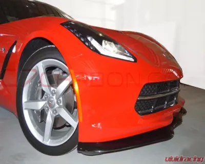 C7 Carbon Front Splitter Fiberglass Chevrolet Corvette GTX C7 2014 - C7-GTX-FS-FRP