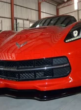 C7 Carbon Front Splitter Fiberglass Chevrolet Corvette GTX C7 2014                                     - C7-GTX-FS-FRP - Image 2