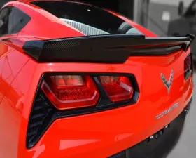 C7 Carbon GTX Rear Spoiler Carbon Flash Chevrolet Corvette Stingray C7 2014