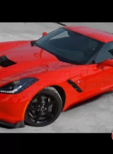C7 Carbon GTX Rear Spoiler Carbon Fiber Chevrolet Corvette Stingray C7 2014                                     - C7-GTX-RS-CF - Image 3