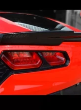 C7 Carbon GTX Rear Spoiler Fiberglass Chevrolet Corvette Stingray C7 2014                                     - C7-GTX-RS-FRP - Image 6