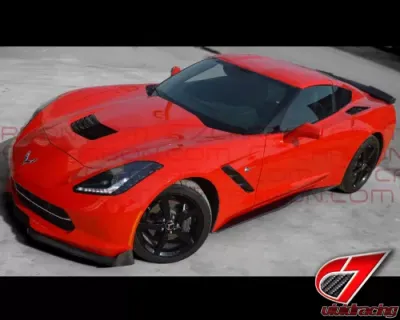 C7 Carbon GTX Rear Spoiler Fiberglass Chevrolet Corvette Stingray C7 2014 - C7-GTX-RS-FRP