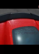 C7 Carbon GTX Rear Spoiler Fiberglass Chevrolet Corvette Stingray C7 2014                                     - C7-GTX-RS-FRP - Image 5