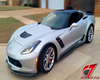 C7 Carbon GTX Side Skirt Set Carbon Fiber Chevrolet Corvette C7 Stingray | Z06/GS 2014 - C7-GTX-SS-CF