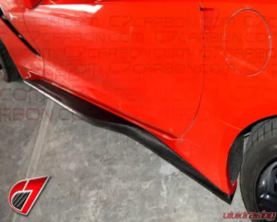 C7 Carbon GTX Side Skirt Set Carbon Fiber Chevrolet Corvette C7 Stingray | Z06/GS 2014 - C7-GTX-SS-CF