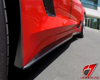 C7 Carbon GTX Side Skirt Set Carbon Fiber Chevrolet Corvette C7 Stingray | Z06/GS 2014 - C7-GTX-SS-CF