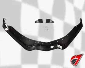 C7 Carbon Front Splitter Stage-2 Carbon Flash Chevrolet Corvette Z06 C7 2014