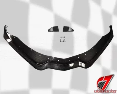C7 Carbon Front Splitter Stage-2 Carbon Fiber Chevrolet Corvette Z06 C7 2014 - C7-Z06-FS-CF