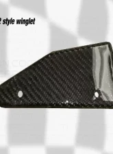 C7 Carbon Front Splitter Stage-2 Carbon Fiber Chevrolet Corvette Z06 C7 2014                                     - C7-Z06-FS-CF - Image 2