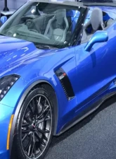 C7 Carbon OEM Style Side Skirt Set Carbon Flash Chevrolet Corvette Stingray | Z51 | Z06 | GS 2014-2019                                     - C7-Z06-SS-CBF - Image 2