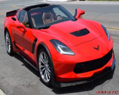 C7 Carbon OEM Style Side Skirt Set Carbon Fiber Chevrolet Corvette Z06/Z07 C7 2014-2019 - C7-Z06-SS-CF
