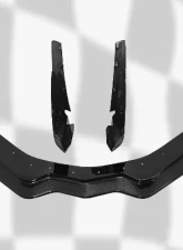 C7 Carbon C7 R Style Front Splitter Carbon Flash Chevrolet Corvette Z06/GS C7 2015                                     - C7Z-C7R-FS-CBF - Image 8