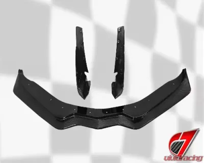 C7 Carbon C7 R Style Front Splitter Carbon Flash Chevrolet Corvette Z06/GS C7 2015 - C7Z-C7R-FS-CBF