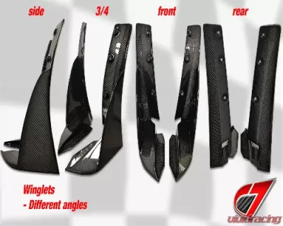 C7 Carbon C7 R Style Front Splitter Carbon Flash Chevrolet Corvette Z06/GS C7 2015 - C7Z-C7R-FS-CBF