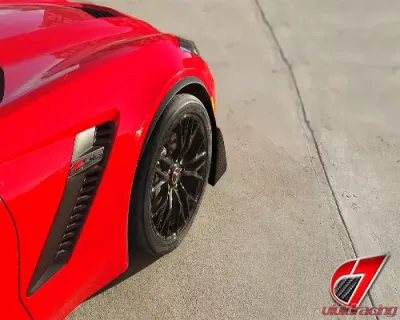C7 Carbon C7 R Style Front Splitter Carbon Fiber Chevrolet Corvette Z06/GS C7 2015 - C7Z-C7R-FS-CF