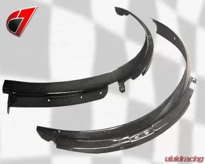 C7 Carbon Front Fender Spats Moldings - Carbon Flash Chevrolet Corvette Z06/GS C7 2014 - C7Z-FFS-CBF