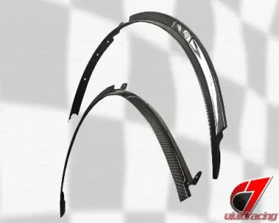 C7 Carbon Front Fender Spats Moldings - Carbon Fiber Chevrolet Corvette Z06/GS C7 2014 - C7Z-FFS-CF