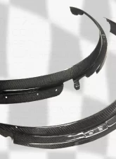 C7 Carbon Front Fender Spats Moldings - Carbon Fiber Chevrolet Corvette Z06/GS C7 2014                                     - C7Z-FFS-CF - Image 2