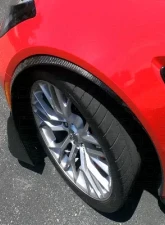C7 Carbon Front Fender Spats Moldings - Carbon Fiber Chevrolet Corvette Z06/GS C7 2014                                     - C7Z-FFS-CF - Image 3