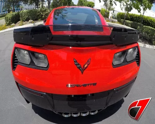 C7 Carbon Z06 Stage-2 Rear Spoiler Carbon Fiber Chevrolet Corvette Z06/GS C7 2015 - C7Z-Z06-RS-CF