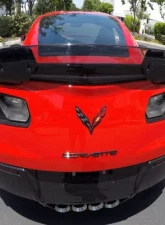 C7 Carbon Z06 Stage-2 Rear Spoiler Carbon Fiber Chevrolet Corvette Z06/GS C7 2015                                     - C7Z-Z06-RS-CF - Image 6