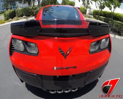 C7 Carbon Z06 Stage-2 Rear Spoiler Carbon Fiber Chevrolet Corvette Z06/GS C7 2015 - C7Z-Z06-RS-CF