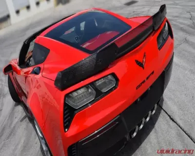 C7 Carbon Z06 Stage-2 Rear Spoiler Carbon Fiber Chevrolet Corvette Z06/GS C7 2015 - C7Z-Z06-RS-CF