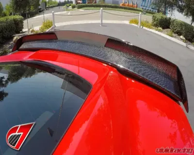 C7 Carbon Stage-2 Side Extensions Rear Spoiler Carbon Fiber Chevrolet Corvette C7 GS | Z06 2014 - C7Z-Z06-RS-EX-CF