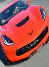 C7 Carbon Front Splitter Winglets Carbon Fiber Chevrolet Corvette Z06 | GS 2014                                     - C7Z-Z07-W-CF - Image 2