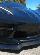 C7 Carbon 5VM Style Front Splitter Carbon Fiber Chevrolet C8 Corvette Stingray 2020-2024                                     - C8-1A-1 - Image 4