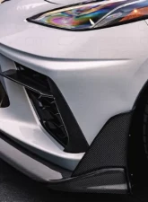 C7 Carbon Race Carbon Fiber Front Splitter Chevrolet Corvette C8 Stingray | Z51 2020-2024                                     - C8-1B-1 - Image 3
