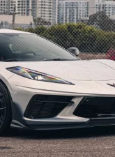 C7 Carbon Race Edition Front Splitter Carbon Flash Chevrolet Corvette C8 Stingray | Z51 2020-2024                                     - C8-1B-4 - Image 3