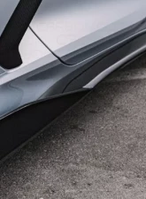 C7 Carbon 5VM Style Side Skirt Set Carbon Fiber Chevrolet C8 Corvette Stingray 2020-2024                                     - C8-2A-1 - Image 3