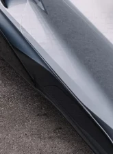 C7 Carbon 5VM Style Side Skirt Set Carbon Fiber Chevrolet C8 Corvette Stingray 2020-2024                                     - C8-2A-1 - Image 2