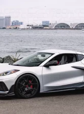 C7 Carbon 5VM Style Side Skirt Set Carbon Fiber Chevrolet C8 Corvette Stingray 2020-2024                                     - C8-2A-1 - Image 3