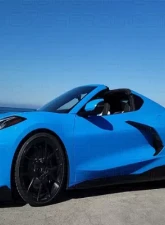 C7 Carbon 5VM Style Side Skirt Set Carbon Flash Chevrolet C8 Corvette Stingray 2020-2024                                     - C8-2A-4 - Image 3