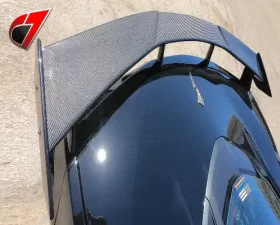 C7 Carbon High Wing OEM Style Carbon Fiber Chevrolet C8 Corvette Stingray 2020-2024