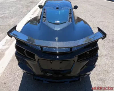 C7 Carbon High Wing OEM Style Carbon Fiber Chevrolet C8 Corvette Stingray 2020-2024 - C8-3A-1