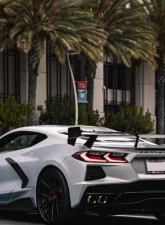 C7 Carbon Race Edition Wing Carbon Flash Chevrolet C8 Corvette Stingray 2020-2024                                     - C8-3B-4 - Image 5