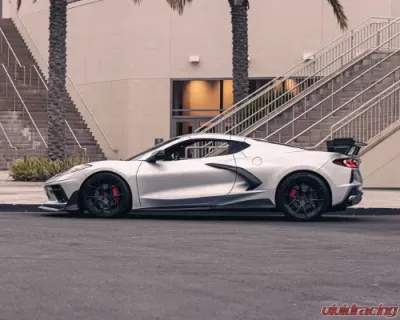 C7 Carbon Race Edition Wing Carbon Flash Chevrolet C8 Corvette Stingray 2020-2024 - C8-3B-4