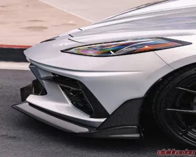 C7 Carbon Bumper Grille Bezels Carbon Fiber Chevrolet Corvette C8 Stingray | Z51 2020-2024 - C8-5A-1