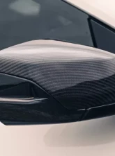 C7 Carbon Mirror Caps - Carbon Fiber Chevrolet Corvette C8 Stingray | Z51 2020-2024                                     - C8-5B-1 - Image 3