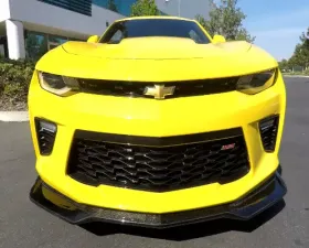 C7 Carbon Front Splitter Fiberglass Chevrolet Camaro SS ZL1 2016