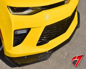 C7 Carbon Front Splitter Gloss Black Chevrolet Camaro SS ZL1 2016