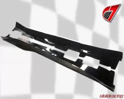 C7 Carbon Side Skirt Set Carbon Fiber Chevrolet Camaro SS ZL1 2016 - G6-ZL1-SS-CF
