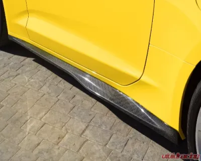 C7 Carbon Side Skirt Set Carbon Fiber Chevrolet Camaro SS ZL1 2016 - G6-ZL1-SS-CF