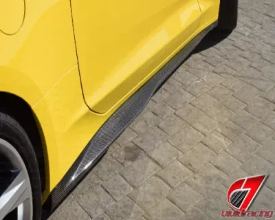 C7 Carbon Side Skirt Set Carbon Fiber Chevrolet Camaro SS ZL1 2016 - G6-ZL1-SS-CF