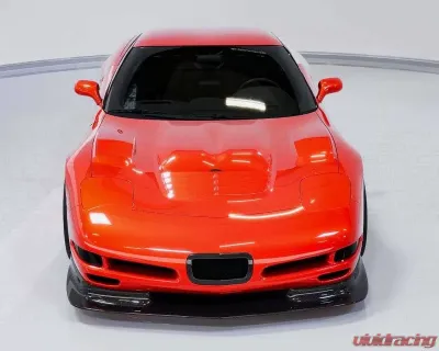 C7 Carbon Champion Front Splitter Carbon Fiber Chevrolet Corvette C5 1997-2004 - C5-1C-1