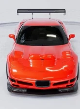 C7 Carbon Champion Front Splitter Carbon Fiber Chevrolet Corvette C5 1997-2004                                     - C5-1C-1 - Image 4
